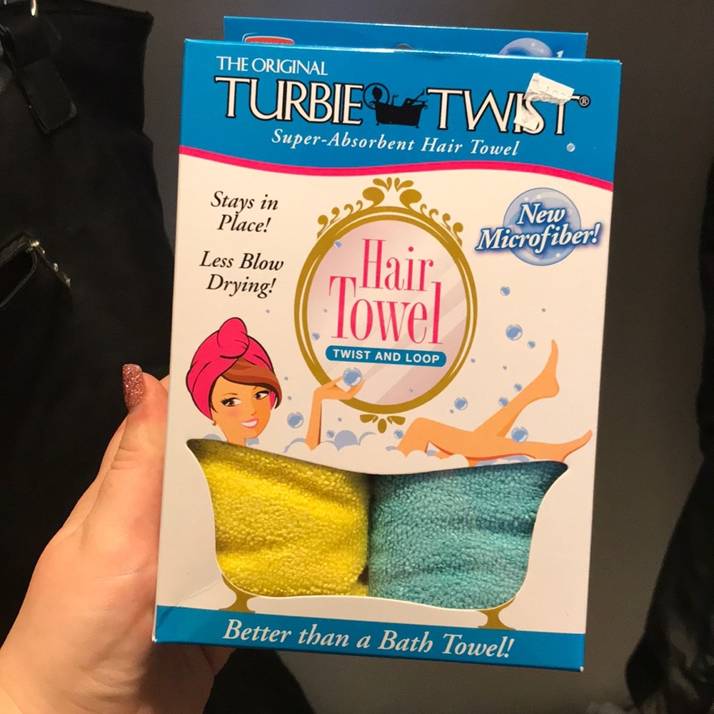Turbie twist hair towels / 2